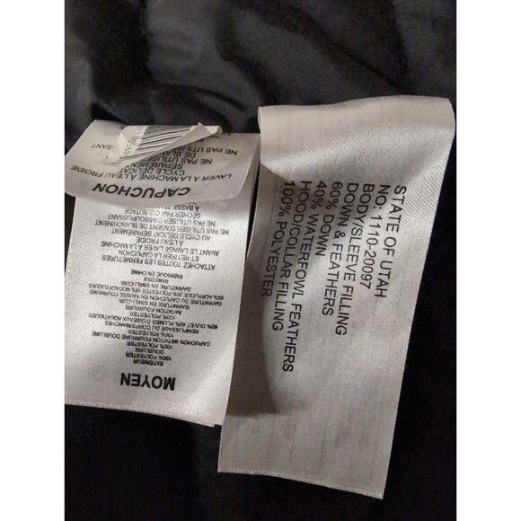 Stoic insulated outdoor winter down parka olive green coat med - Picture 13 of 13